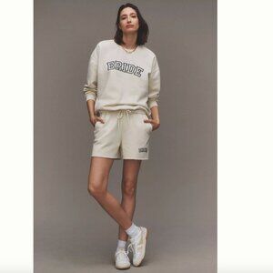 Anthropologie Bride Sweat Shorts NWT Small